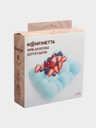 Форма для муссовых десертов и выпечки KONFINETTA «Воздушные пузыри», силикон, 20×5.5 см, белая 7721116 - фото 319833098