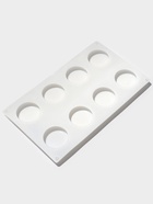 Форма для муссовых десертов и выпечки KONFINETTA «Пуэнти», силикон, 30×17.5×1.5 см, 8 ячеек (5.5×1.5 см), белая - Фото 3