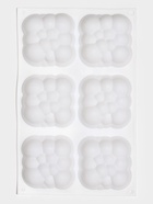 Форма для выпечки и муссовых десертов KONFINETTA «Облако», силикон, 30×18.8×3.5 см, 6 ячеек (7.4×7.4 см), белая - Фото 5
