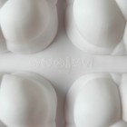 Форма для выпечки и муссовых десертов KONFINETTA «Облачко», силикон, 30×18,8×3,5 см, 6 ячеек (7,4×7,4 см), цвет белый - Фото 5