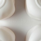 Форма для муссовых десертов и выпечки KONFINETTA «Персики», силикон, 29,5×17×4,5 см, 8 ячеек, цвет белый - Фото 5