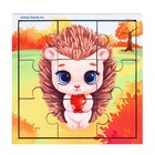 Пазл «Ёжик», 9 деталей - Фото 2