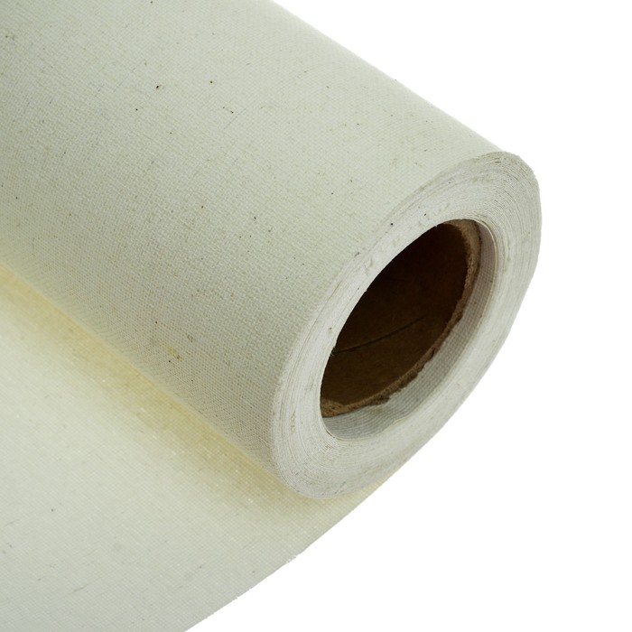 Холст в рулоне Calligrata, хлопок 100%, 1.6×10 м, акриловый грунт, мелкозернистый, плотность 280 г/м² - Фото 1