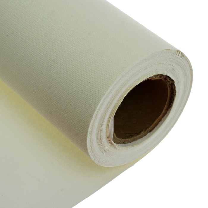 Холст в рулоне Calligrata, хлопок 100%, 1.6×10 м, акриловый грунт, среднезернистый, плотность 380 г/м² - Фото 1