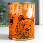 Носки в банке "Для настоящего охотника" (внутри носки мужские, цвет чёрный) - фото 24719470