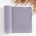 Пелёнка муслиновая Крошка Я «Grey» 130×100 см, 100% хлопок - Фото 1