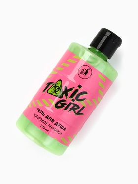 Гель для душа Toxic girl, 300 мл, аромат взрывного яблока, Beauty Fox