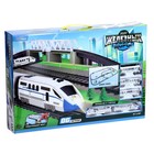 УЦЕНКА Железная дорога «Экспресс», работает от батареек, длина пути 914 см, свет - Фото 5