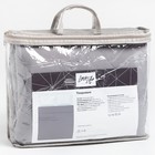 Покрывало LoveLife 1.5 сп 150×210±5 см, цвет серый, микрофайбер, 100% п/э  (артикул 7581259)  большой выбор товаров оптом и в розницу по низким ценам с доставкой