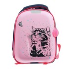 Рюкзак каркасный 38 х 30 х 17 см, эргономичная спинка, Calligrata Probag "Котик" (школьный) - Фото 8