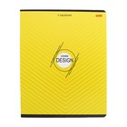 Тетрадь 48 листов в клетку "Минимализм", обложка мелованный картон, блок №2, белизна 75% (серые листы), МИКС - фото 23440016