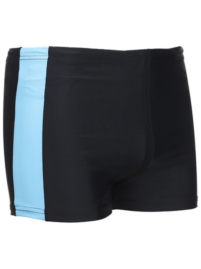 Плавки для плавания ONLYTOP, р. 56, цвет чёрный/голубой