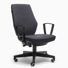 Кресло Бюрократ CH-545 черный 38-418 крестовина пластик - фото 21602880