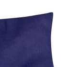 Наволочка Этель 70*70см, цв. синий, 100% хлопок, поплин, 125 г/м2 - Фото 2