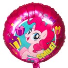 Шар воздушный "Пинки Пай", 18 дюйм, фольгированный, My Little Pony - фото 21602952