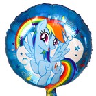 Шар воздушный «Радуга Деш», 18 дюйм, фольгированный, My Little Pony - Фото 2