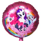 Шар воздушный "Подружки", 18 дюйм, фольгированный, My Little Pony - Фото 1