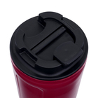 Термокружка TAKE IT EASY Casual, 420 мл, Casual, пластик, красная - Фото 7