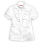Блузка для девочек, рост 164 см, цвет белый - фото 109889377