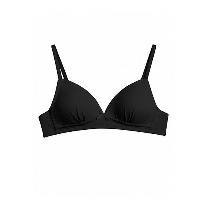 Бюстгальтер для девочек, размер 70аа, цвет черный - Фото 1