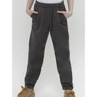 Брюки для девочек, рост 158 см, цвет темно-серый - Фото 3