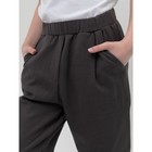 Брюки для девочек, рост 158 см, цвет темно-серый - Фото 4