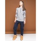 Брюки для девочек, рост 158 см, цвет темно-синий - Фото 2