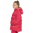Пальто для девочек, рост 98 см, цвет малиновый - Фото 3