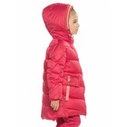 Пальто для девочек, рост 98 см, цвет малиновый - Фото 4