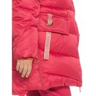 Пальто для девочек, рост 98 см, цвет малиновый - Фото 8