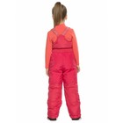 Полукомбинезон для девочек, рост 98 см, цвет малиновый - Фото 4