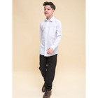 Рубашка для мальчиков Pelican, рост 140 см, цвет белый - Фото 8