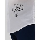 Рубашка для мальчиков с коротким рукавом Pelican, рост 152 см, цвет белый - Фото 5