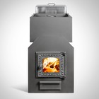 Печь для бани «Радуга 26 Б», под навесной бак, толщина стали 6 мм, со стеклом - Фото 3