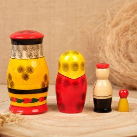 

Сувенир "Семейка", 4 кукольный, H = 12,5см