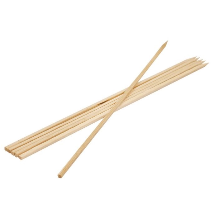 Шампур-шпажка для шашлыка «Твой Пикник» бамбук квадратные, 30х0,4 см, упаковка 25 шт - Фото 1