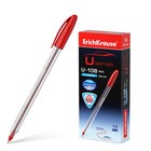 Ручка шариковая ErichKrause U-108 Classic Stick 1.0, Ultra Glide Technology, красная - фото 301630127