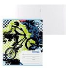 Тетрадь 24 листа в клетку ErichKrause "ErichKrause Cyclist", обложка мелованный картон, блок офсет, с принтом - фото 321143266
