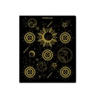 Тетрадь 48 листов в клетку, ErichKrause Magic Sky, обложка мелованный картон, тиснение золотой фольгой, блок офсет 100% белизна, МИКС (комплект 5 шт) - фото 24239524