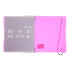 Тетрадь А5+, 48 листов в клетку ErichKrause "FolderBook Neon", в съёмной пластиковой обложке, на резинке, блок офсет, белизна 100%, розовая - Фото 4
