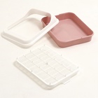 Туалет «Лекси» для кошек, с решёткой и совком 45×36×15 см, розовый - Фото 7