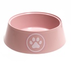 Миска для кошек "Лекси" 0,3 л, 14,5 x 14,5 x 4 см, розовая - Фото 2