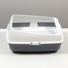 Лоток для кошек совок+ сетка 50.5×39×23 см, серый - Фото 3