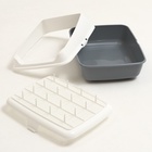 Лоток для кошек совок+ сетка 50.5×39×23 см, серый - Фото 8