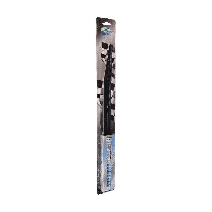 Щетка стеклоочистителя ХОРС WIPER BLADE GRAPHITE 20"/510 мм, каркасная, каучук - Фото 1