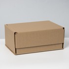Коробка самосборная, бурая, 22 х 16,5 х 10 см, набор 20 шт - фото 320308072