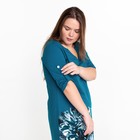 Платье женское, цвет синий, размер 58 - Фото 4