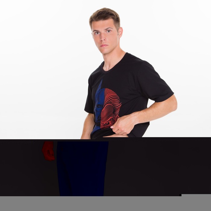 Брюки мужские, цвет тёмно-синий, размер 46 (M) 54397