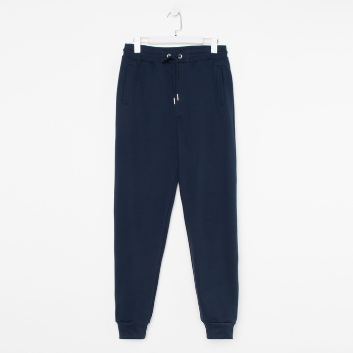 Брюки мужские, цвет тёмно-синий, размер 46 (M) 54397