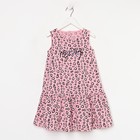 Платье для девочки, цвет розовый, рост 92 см - фото 9751235